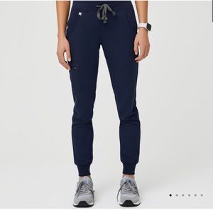 Figs navy Zamora scrub pants